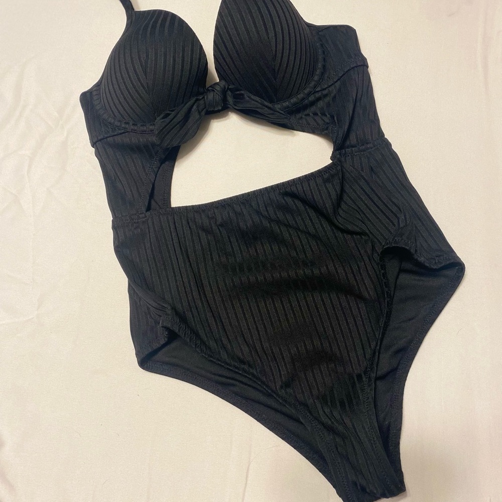 Black one piece